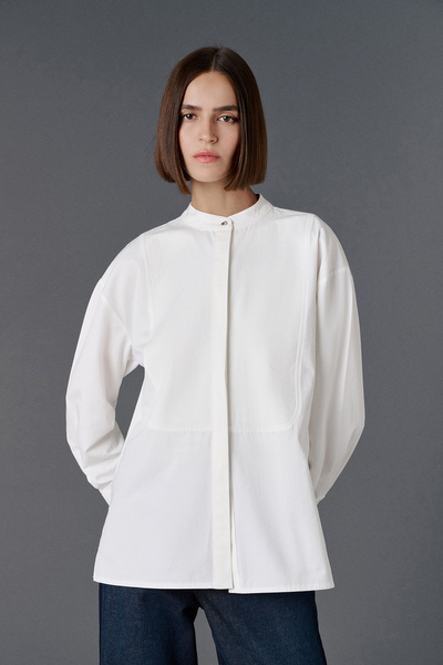 VATKALI Сорочка з високим коміром оверсайз