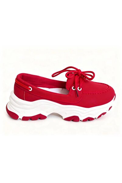 Generic - Women's Lace-Up Platform Shoes – Lightweight, Cushioned, Breathable Casual TPR Sole