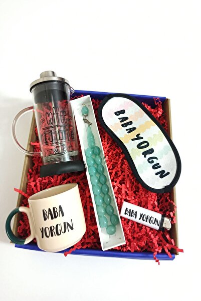 Alanç Gift Sevgililer Günü Özel Hediye Seti, Kupa, French Press, Tesbih, Göz ...