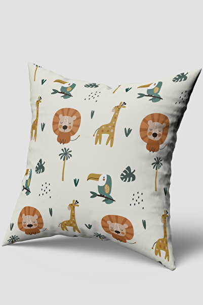 Bebemotto Lion, Giraffe, Double-Sided, Imported Velvet Fabric, Children's Bab...