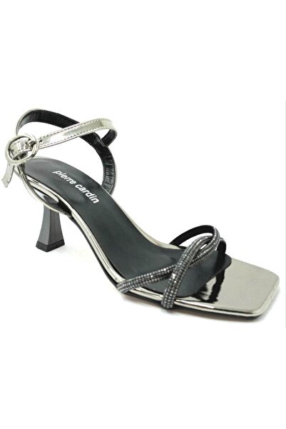 Pierre Cardin PC-52220 Platinum Women's Stoned Evening Dress Shoes