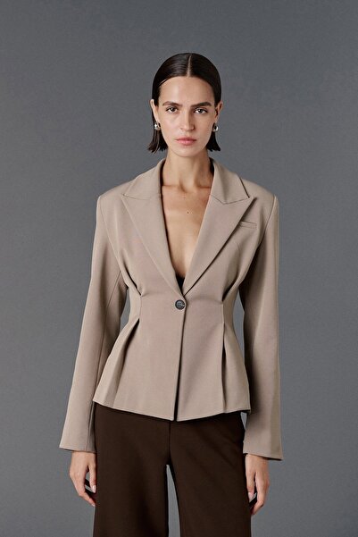 VATKALI Vücuda oturan blazer ceket