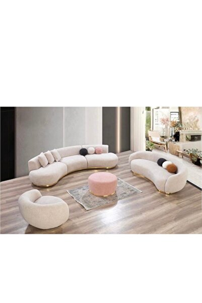 larissa design 4+3+1+1 koltuk takımı oturma grubu