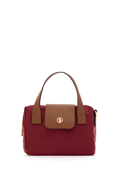 U.S. Polo Assn. Women's Burgundy Quilted Crossbody Bag 50317833-Vr014