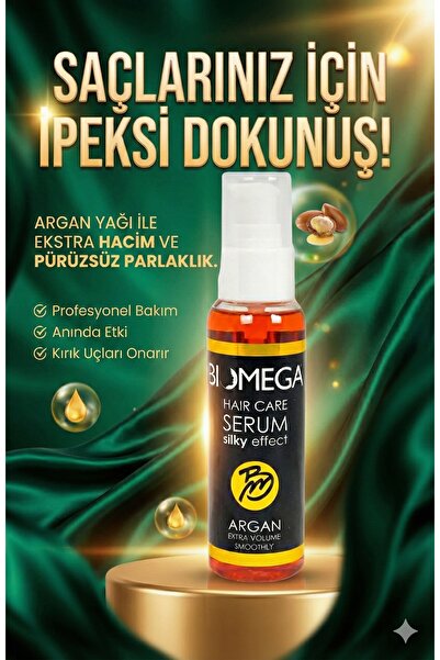 BIOMEGA Hair Care Serum Silky Effect Argan Serum 100 ml