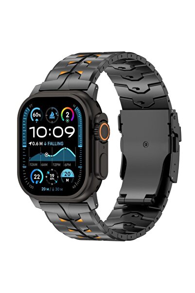 O Ozone سوار من الفولاذ المقاوم للصدأ لساعة Apple Watch Band Apple Watch Ultr...