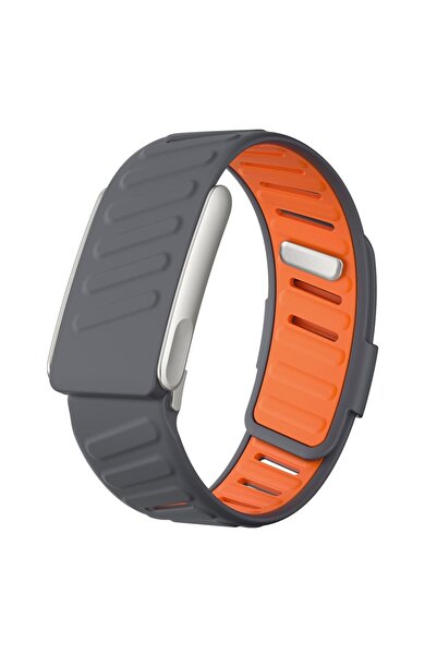 O Ozone سوار رياضي من السيليكون لساعة Whoop 5.0 وساعة MG - رمادي داكن