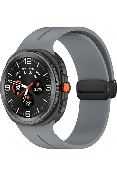 O Ozone سوار رياضي لساعة سامسونج جالاكسي 8 40 مم/44 مم/كلاسيك 46 مم - رمادي غامق