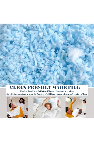 Generic Neck Pillow for Sleeping, Cervical & Ergonomic Contour Sleeping Cushion for Neck & Spine Support