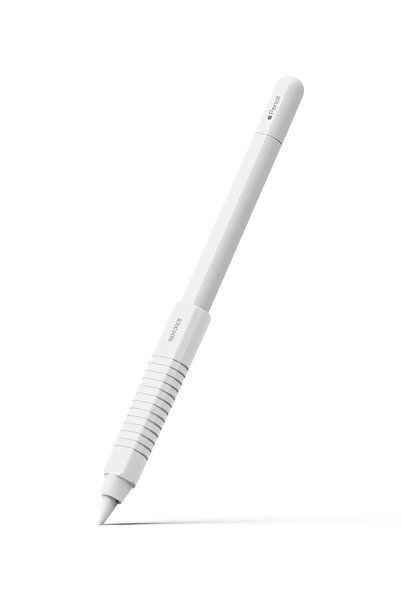 Ringke Apple Pencil 2nd Generation Apple Pencil Pro Case | Silicone Drafting Grip Holder | White