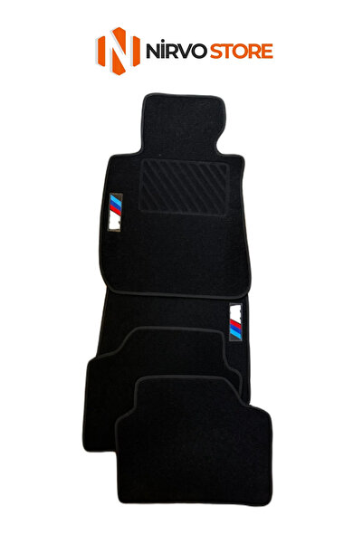 VELÜR BMW 3 Seri E46 1997-2006 Özel Tasarım M Teknik Oto Halı Paspas