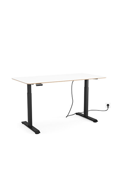Madestr Elektrikli Yüksekliği Ayarlanabilir Ergonomik Bilgisayar & Çalışma Ma...