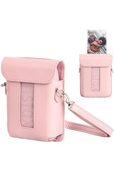 O Ozone حقيبة طابعة فوجي فيلم إنستاكس ميني لينك 3 المصنوعة من جلد البولي يوري...