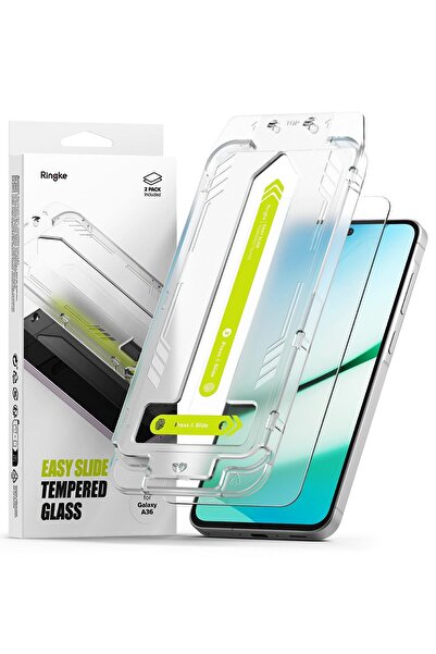 Ringke Samsung Galaxy A36 5G Screen Protector | Easy Slide Tempered Glass | P...