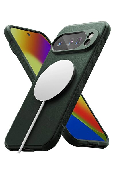 Ringke غطاء حافظة Google Pixel 10 Pro XL | سلسلة Onyx Magnetic | أخضر داكن
