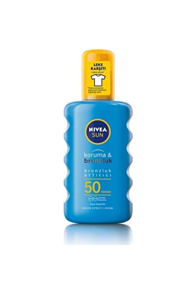 NIVEA Nivea Sun Koruma&bronzluk Bronzluk Arttirici Güneş Spreyi Gkf 50