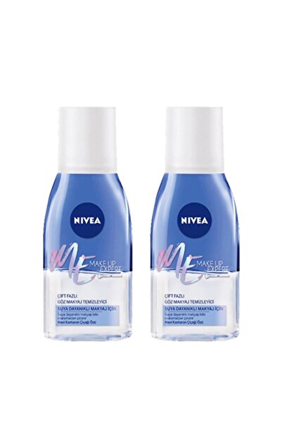 NIVEA GÖZ MAKYAJ TEMİZLEYİCİ 125 ML ÇİFT ETKİLİ 2 ADET