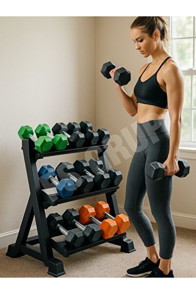 FSHOME FS Grup - Dambıl Sehpası 3’lü Stand Profesyonel Kullanım