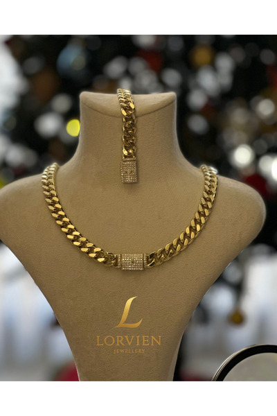 Lorvien Özel Gold Seri 14K Altın Kaplama Gurmet Set