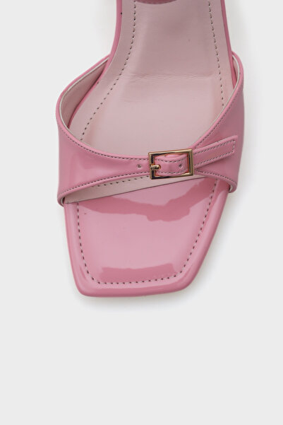 Capone Outfitters Dale Mid Heeled Ankle Strap Buckle Women's Sandals