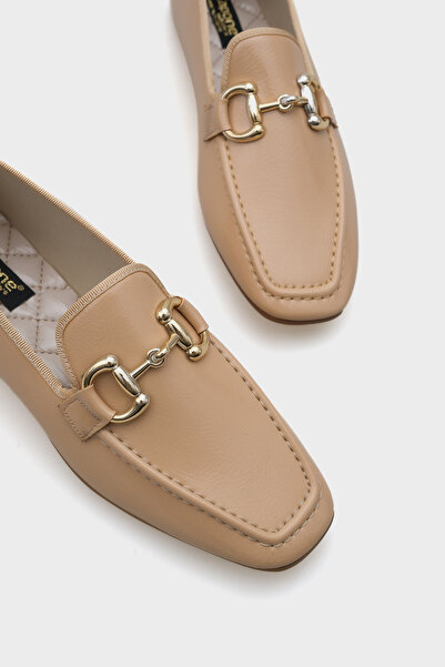 Capone Outfitters Жіночі лофери з металевою пряжкою Candi Metal