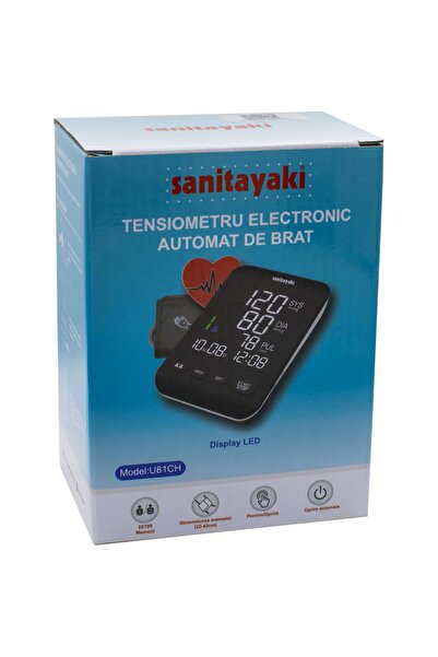 sanitayakı Digital Wrist Blood Pressure Monitor U83I/U63I – Automatic Measurement