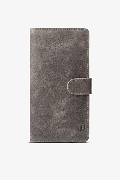 Getto Deri Lucas Hakiki Deri Kişiye Özel İsim Baskılı Telefon Cüzdanı