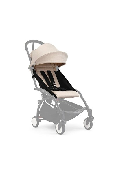 Stokke YOYO 6+ Color Pack Bonpoint Beige – Stroller Seat Fabric & Canopy for Toddlers