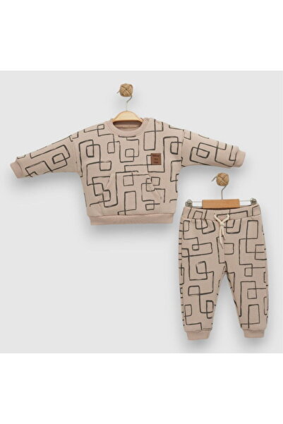 Necix's 254044 Erkek Bebek Follow The Line Özgün Şardonlu 2'li Takım