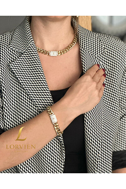 Lorvien Özel Gold Seri 14K Altın Kaplama Gurmet Set