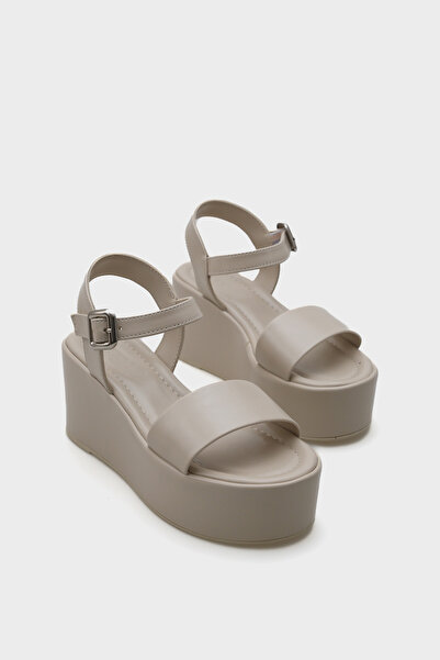 Capone Outfitters Donna Platform Single Strap Women's Sandals