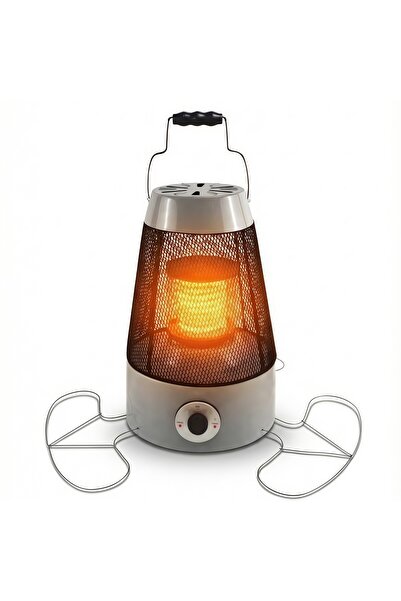 Generic 2000W Electric Heater, Ceramic Heater with 3 Heating Levels, Stainless Steel Frame, Fall Protection