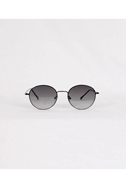 Maldia Shop Unisex Round Black Sunglasses