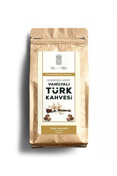 Vanilla Turkish Coffee 200g, Vanilya Aromalı Türk Kahvesi