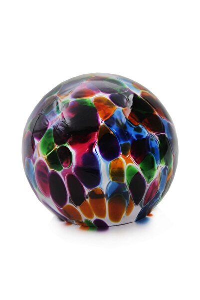 Paşabahçe El İmalatı Kristal 10x9 Cm Renkli Mini Ağır Cam Top Aksesuar 1 Adet...