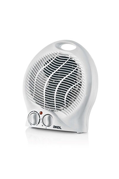 Akel AS300B 2000W Fanlı Isıtıcı, Devrilme Emniyetli, Termostatlı, 3 Kademe Ay...
