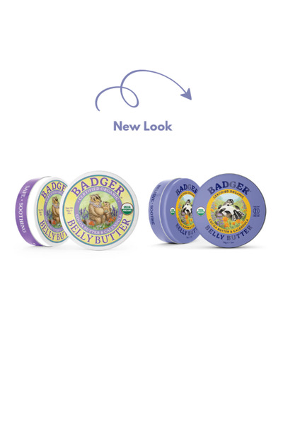 Badger Abdominal Area Moisturizing Cream / Belly Butter