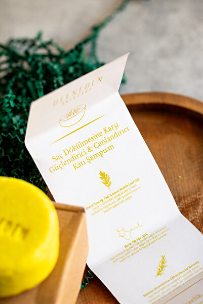 DEFNEDENDERMOKOZMETİK Strengthening and Repairing Solid Shampoo Against Hair Loss