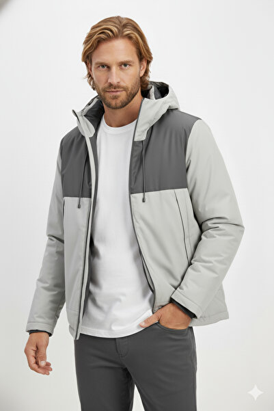 Jack & Jones Jcounion Light Padded Blocking Jacket Sn Paloma