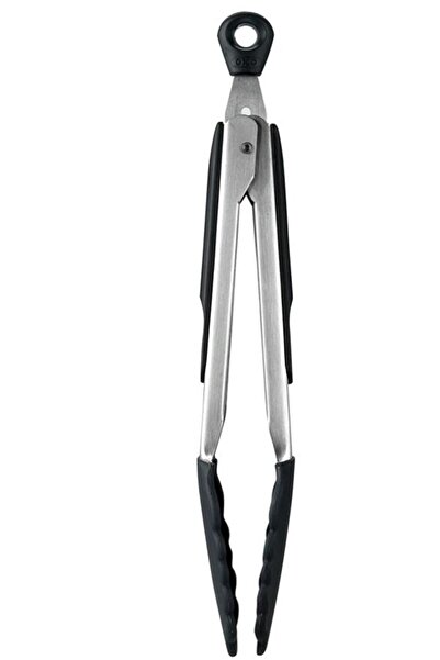 OXO GG Silicone Tip Tongs 23 cm Steel / Black