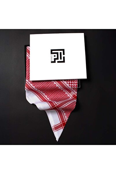 RAKEZ Men's red shemagh