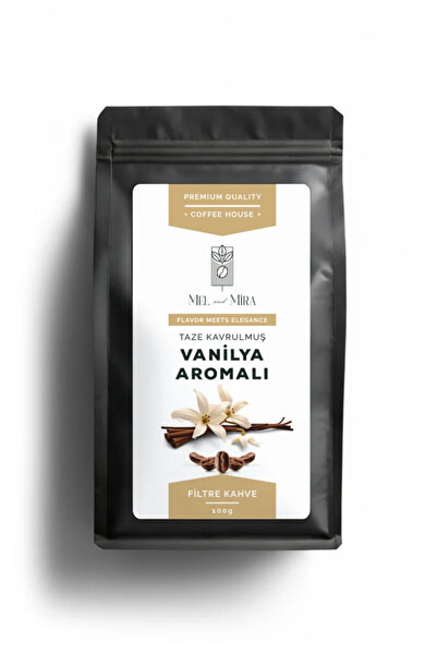 Mel and Mira Vanilla Coffee 200g, Vanilya Aromalı Filtre Kahve