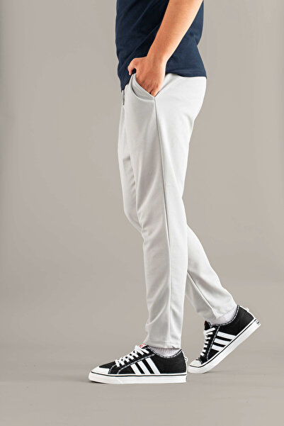 bombe Men's Elastic Corded Jogger Pants Stone