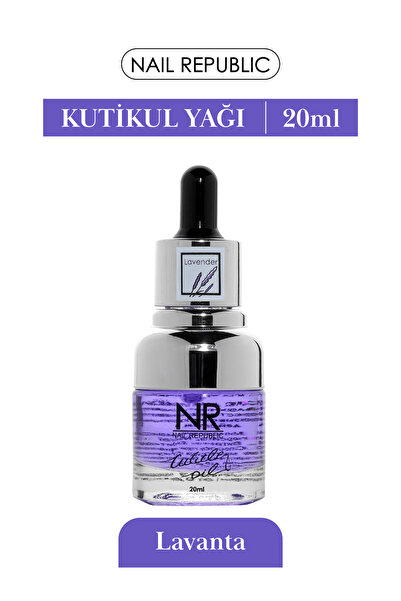 Nail Republic Kütikül Yağı 20 ml – Profesyonel Manikür Nemlendirici Tırnak Ba...