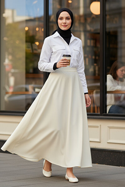 Lesa Wear Φούστα Hijab με ντραπέ στυλ