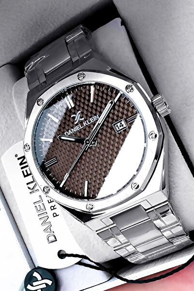 Daniel Klein Erkek Kol Saati 3 Atm Su Geçirmez Gümüş Renk Çelik Kordon Dke2001c7