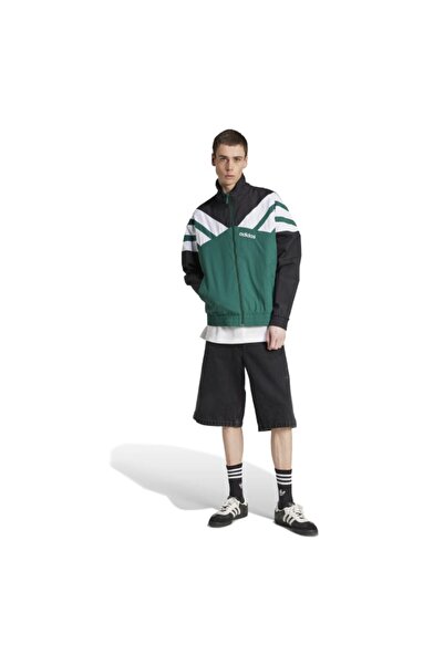 adidas Πράσινο ανδρικό μπουφάν TRACK TOP JX3053