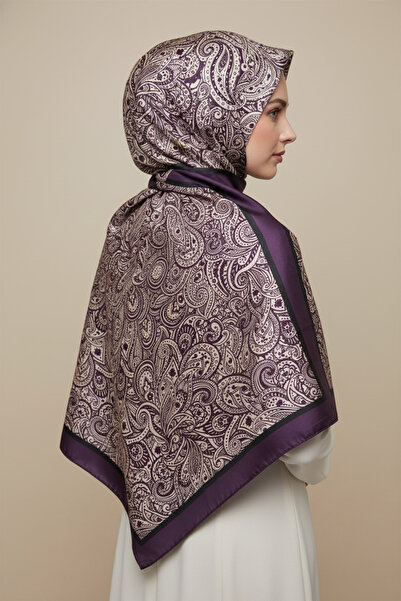 POLO CRAFT Elegant, Leaf Patterned Soft Shawl 70 X180