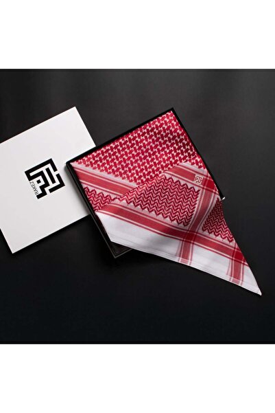 RAKEZ Men's red shemagh