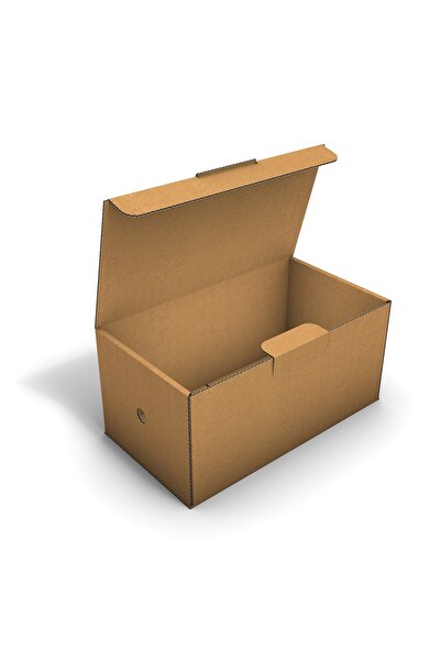 Fark Kutu Ondüle 22x12x10,5 cm Testliner E-Ticaret Kargo Gönderi Kutusu 25 Adet